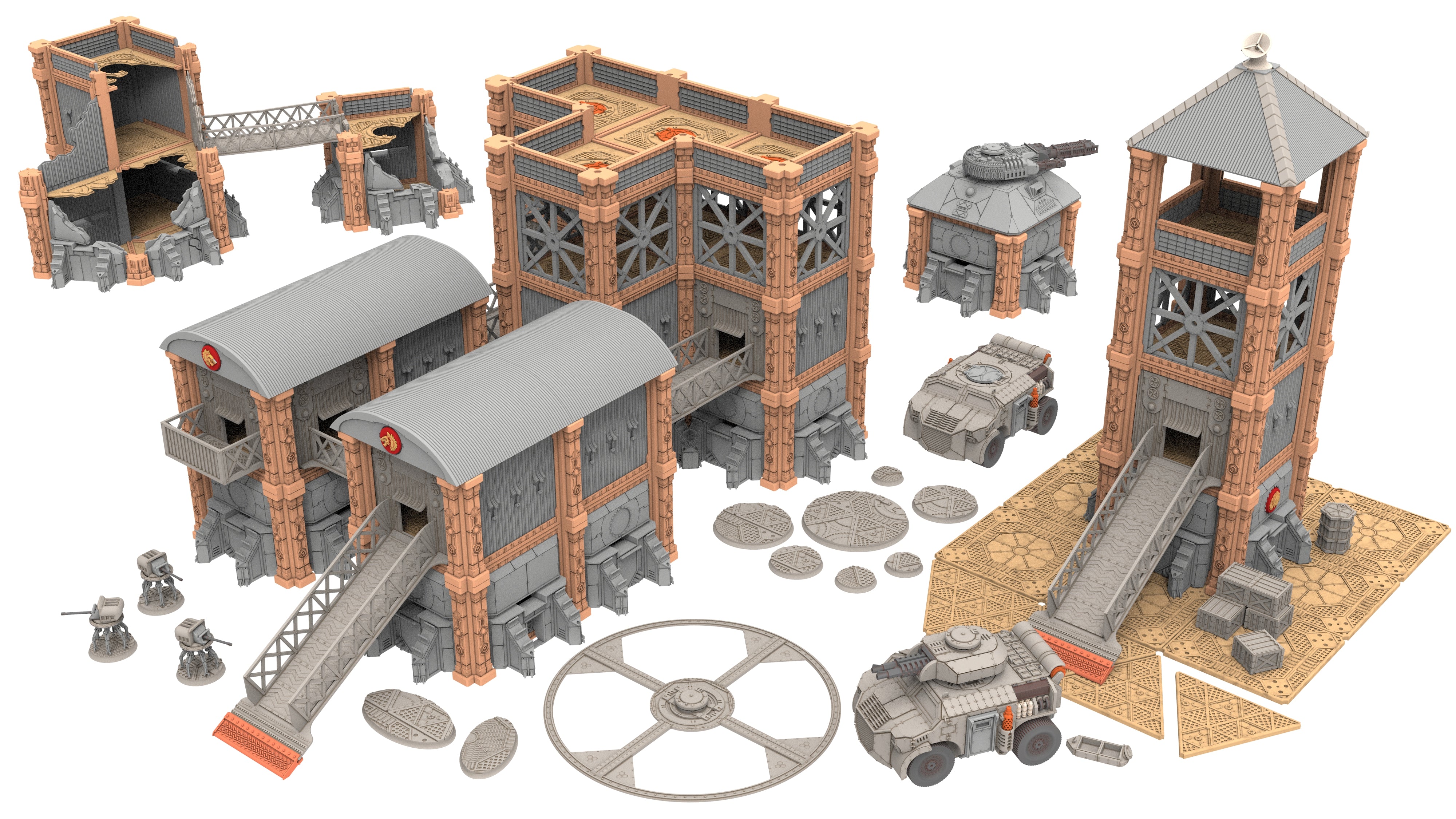 Military base Kickstarter last days! more biomes to come.