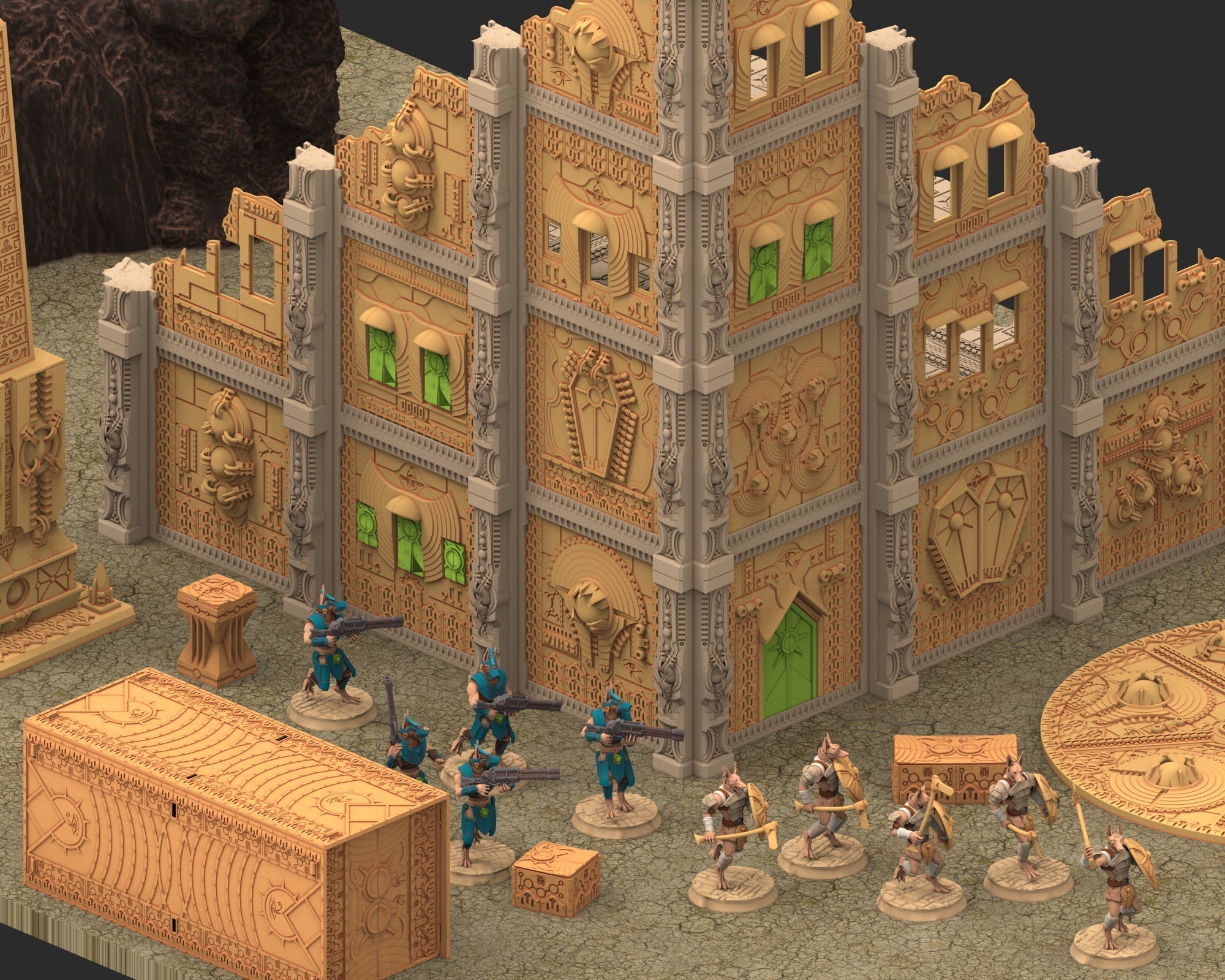 Discover the Ultimate Modular Terrain for Your Tabletop Games – The L-Shaped Ruins Kickstarter