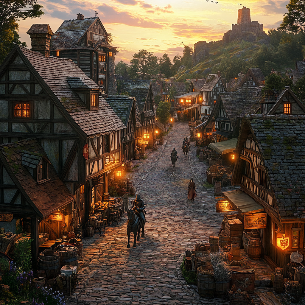 Bring Your Tabletop to Life – The Village of the Knights is Here!