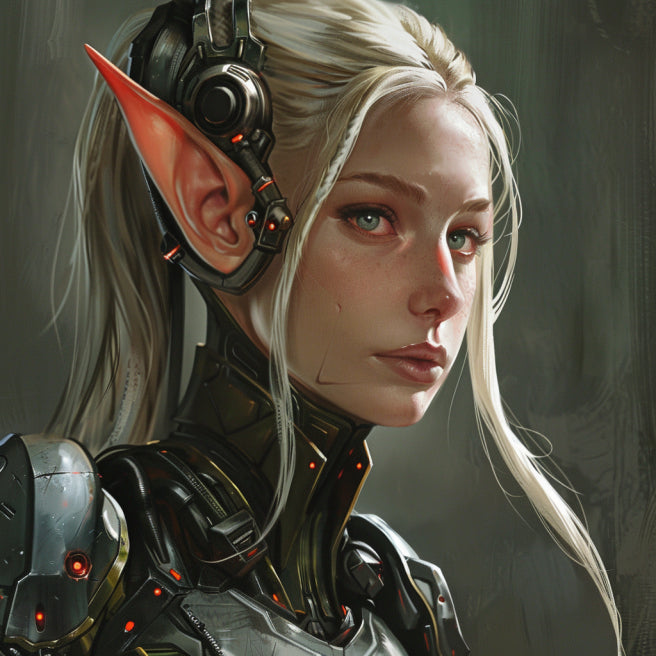 Tech Elves: A Fusion of High Fantasy and Advanced Technology
