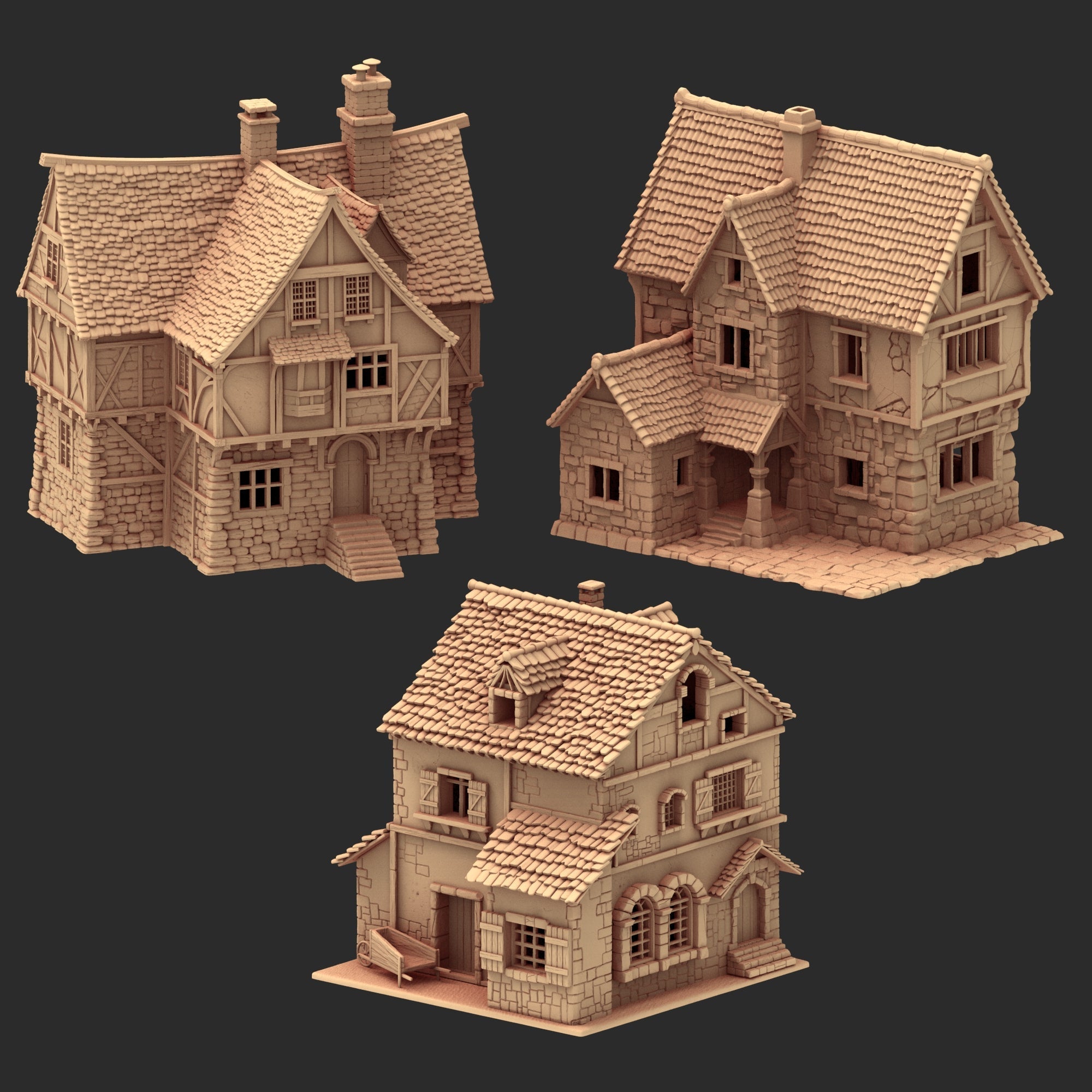 Discover the Magic of the Middle Ages with Our New Medieval Architecture STL Sets!