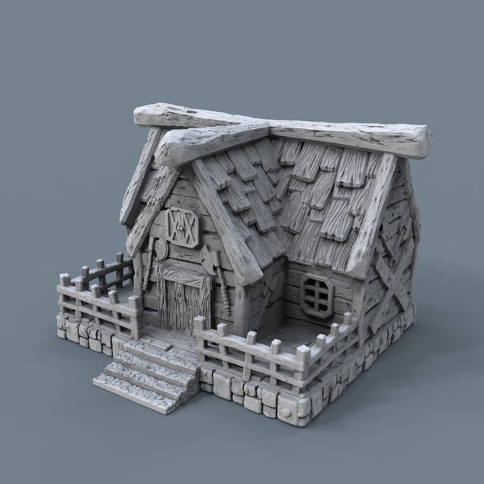 Viking Village - Your Own Norse Settlement! - x11 Buildings
