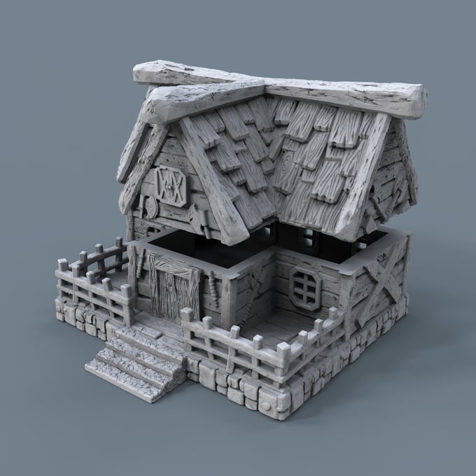 Viking Village - Your Own Norse Settlement! - x11 Buildings