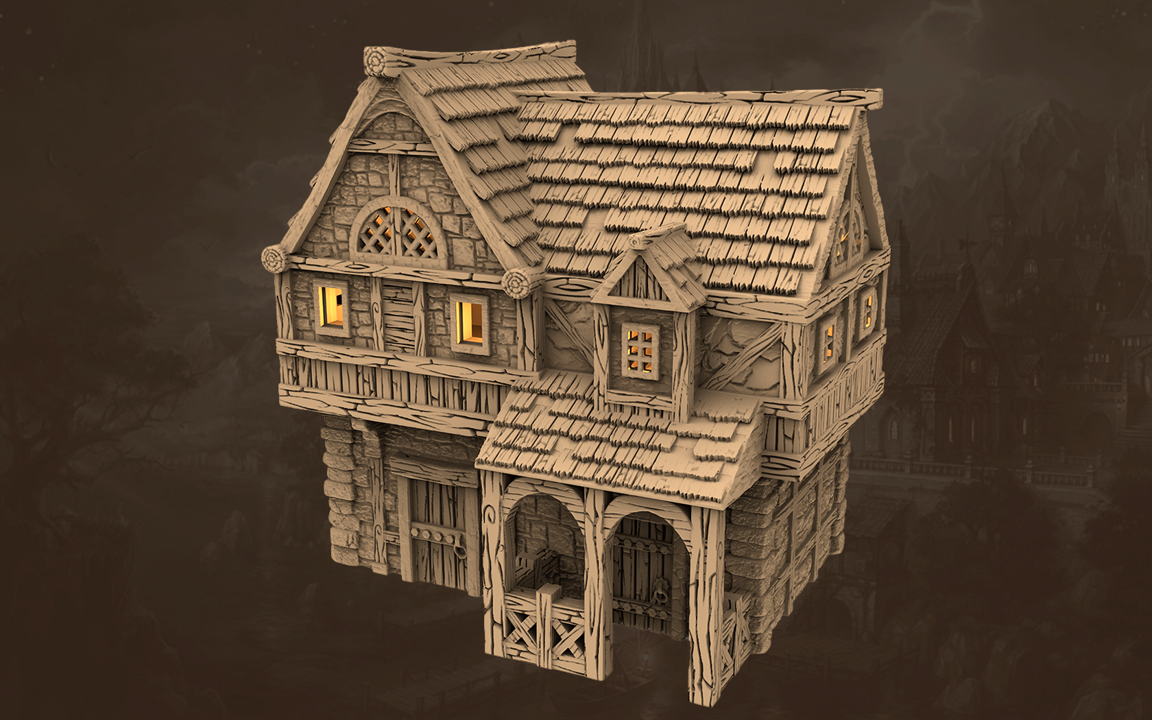 The Twilight Tract Taverns - x3 Buildings