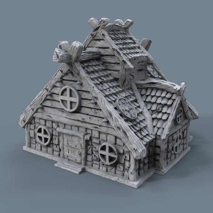 Viking Village - Your Own Norse Settlement! - x11 Buildings