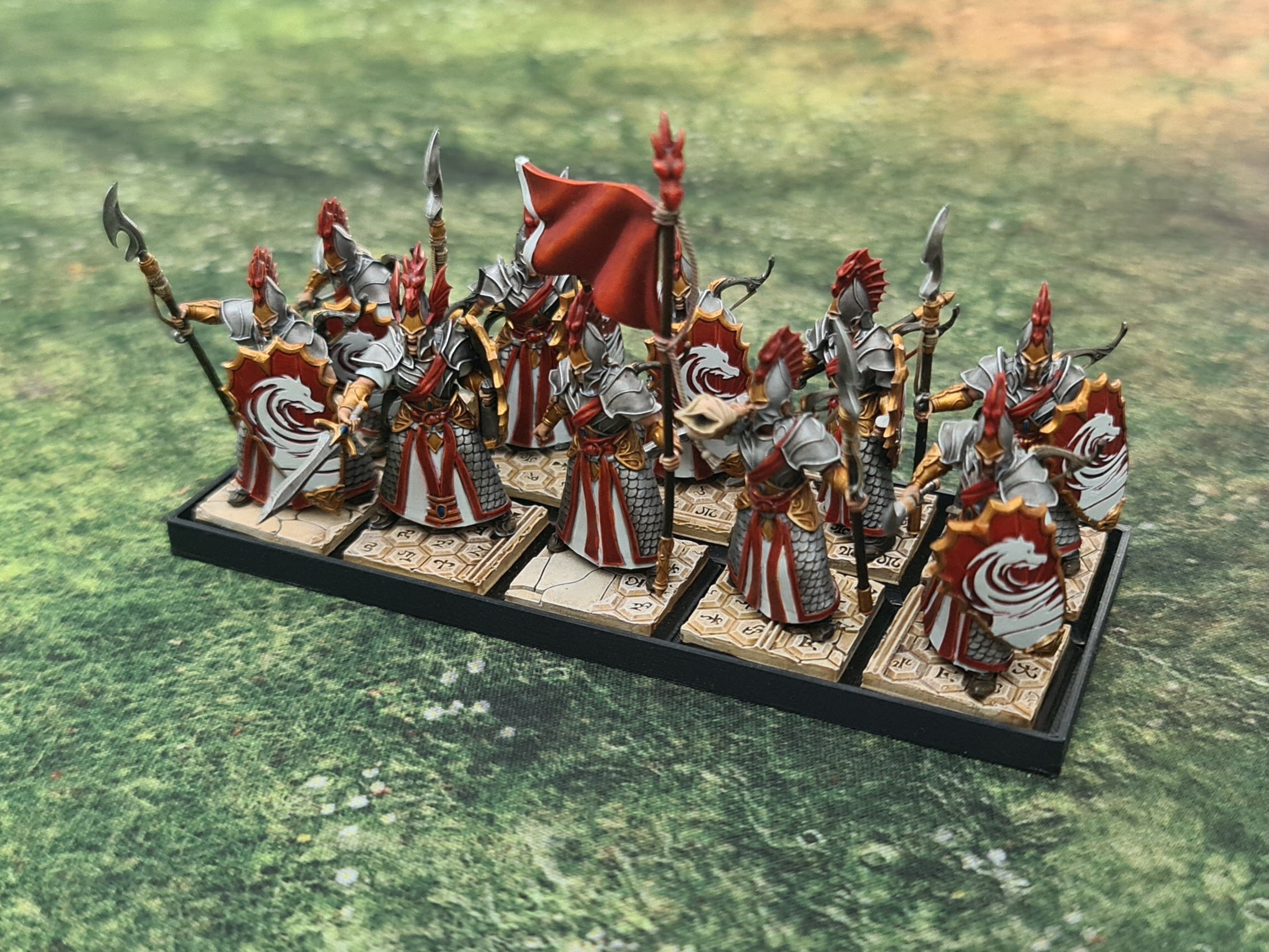 Hight Elves - Silvermoor - Ilithien Coastland Militia, Fantasy elves, usable for 9th Age, Fantasy Battle, Oldhammer, King of war