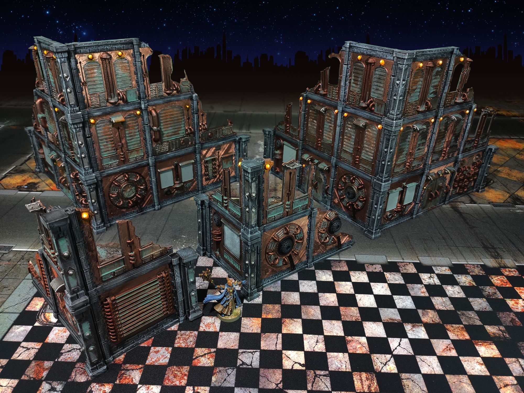 Damocles City Builder - Industrial Voltria - Modular Buildings & Full Biome