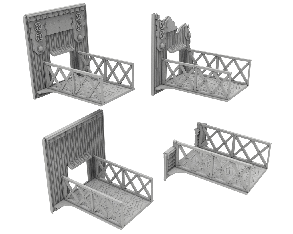 Damocles City Builder - Military Base - Modular Buildings & Full Biome