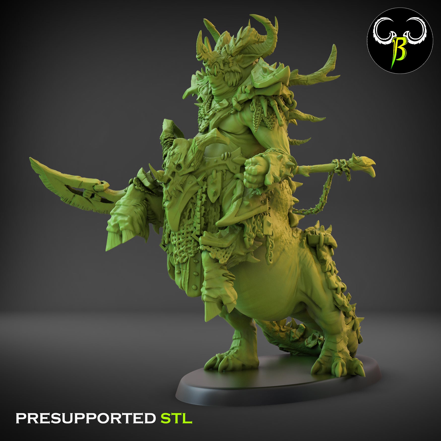 Beastmen - Ancient Centigon Beastmen warriors of Chaos