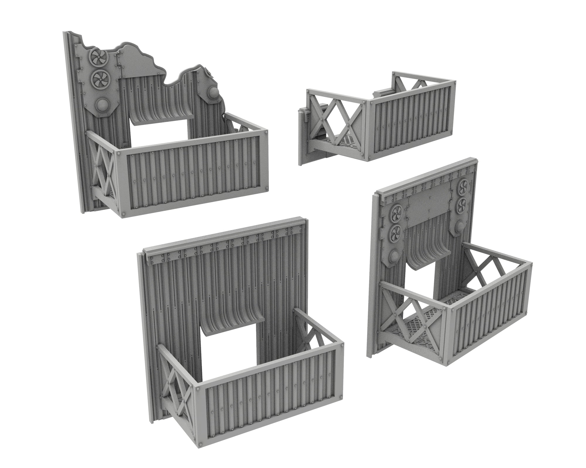 Damocles City Builder - Military Base - Modular Buildings & Full Biome