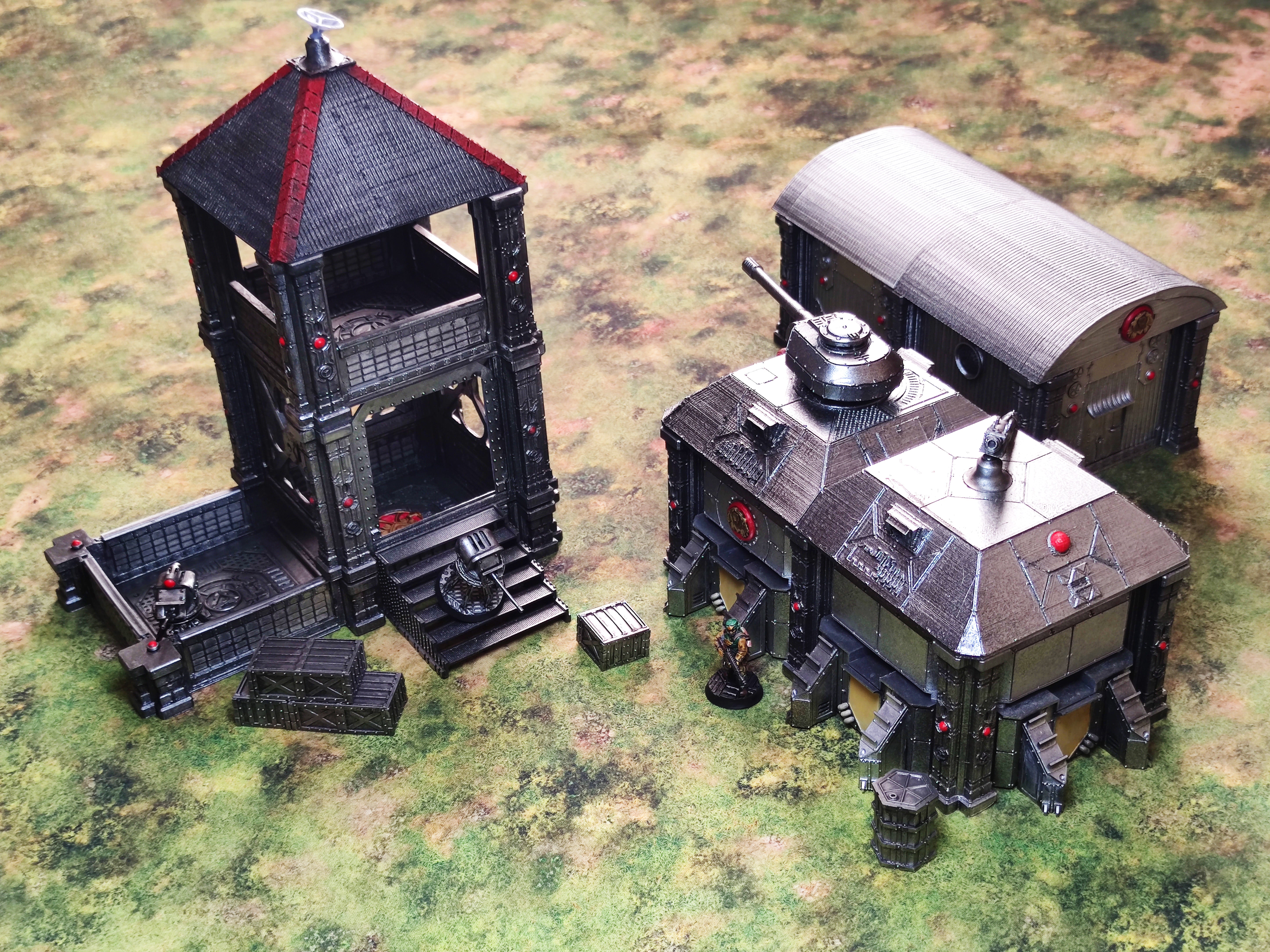 Damocles City Builder - Military Base - Modular Buildings & Full Biome