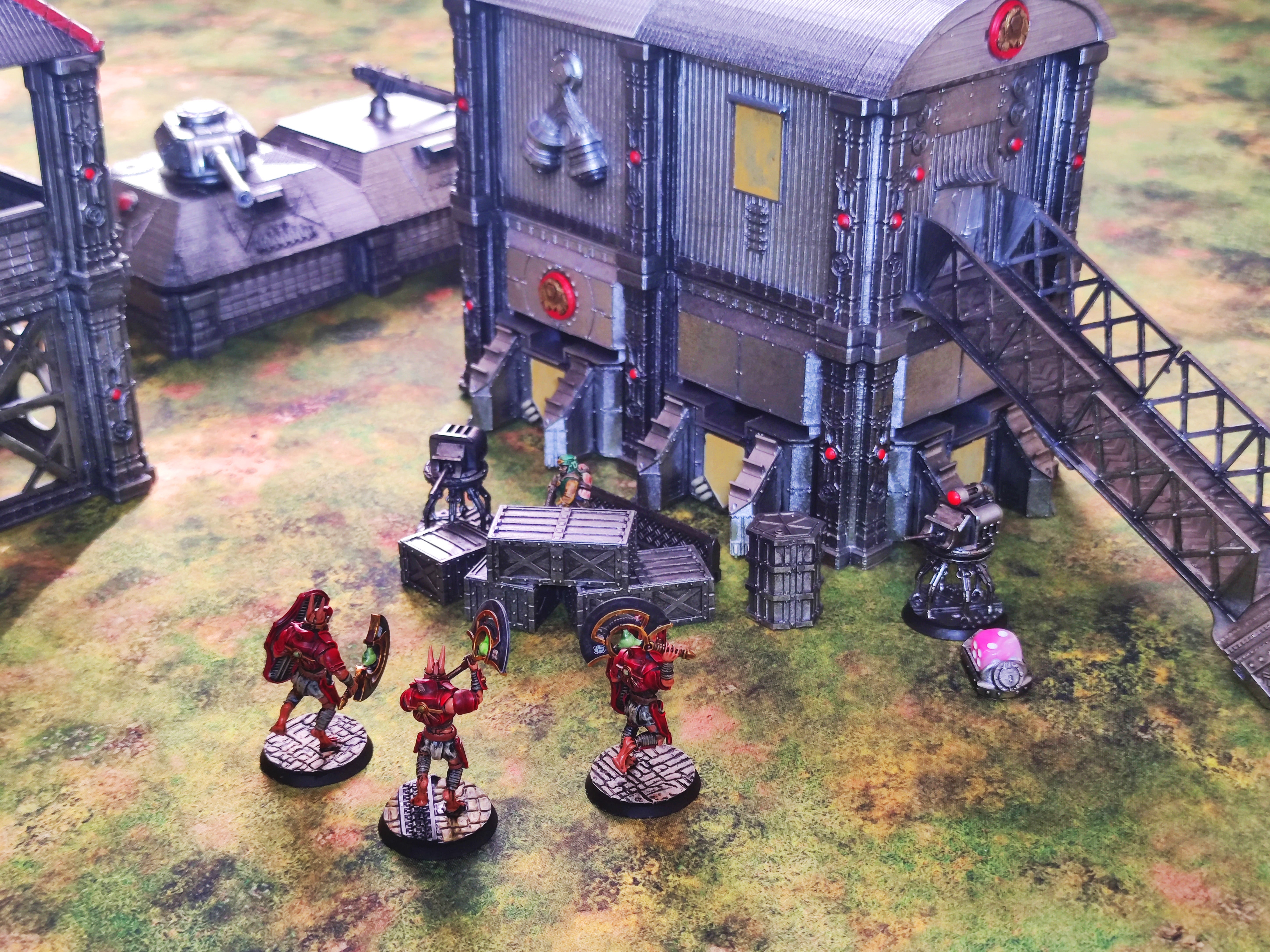 Damocles City Builder - Military Base - Modular Buildings & Full Biome