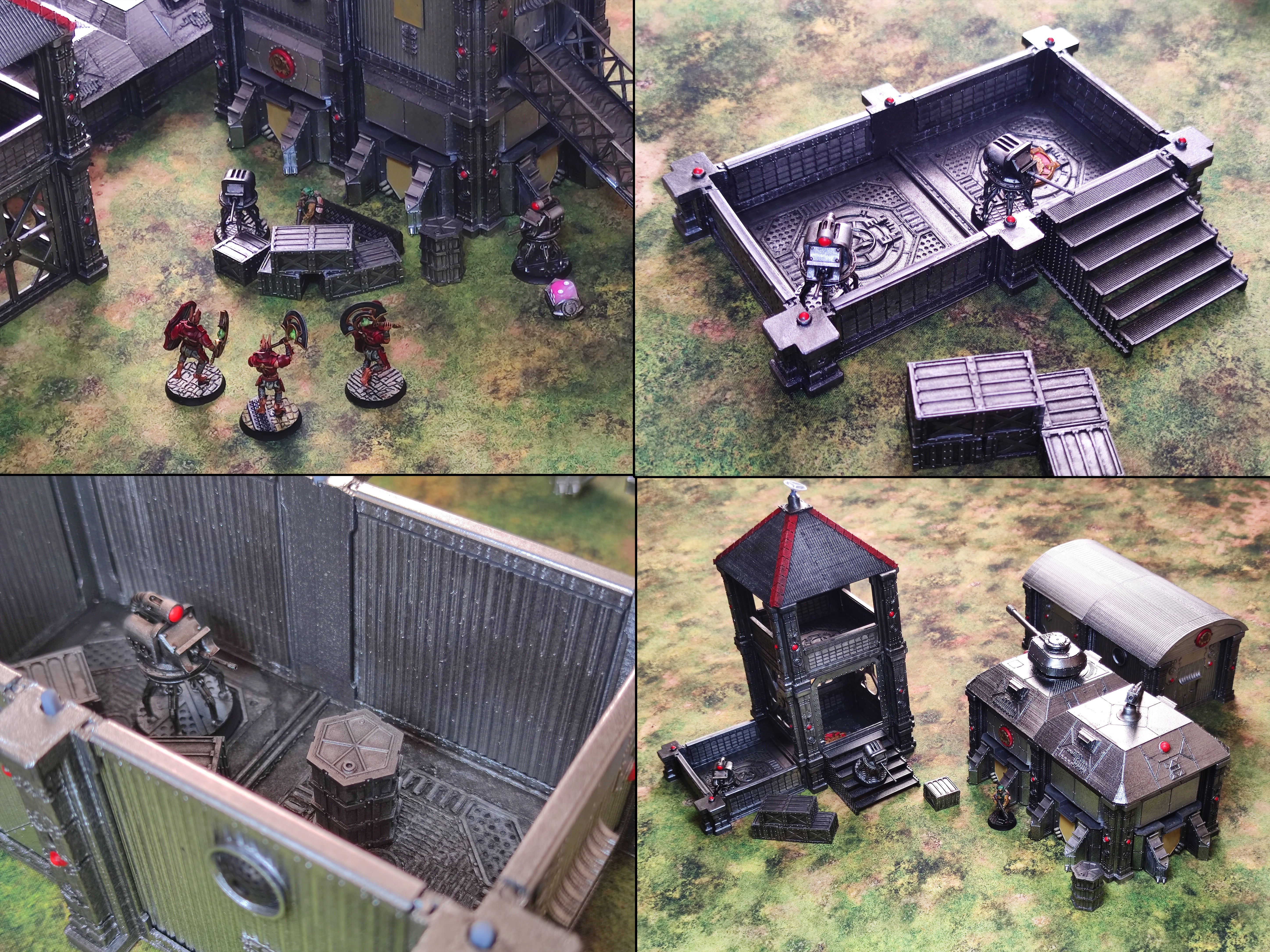 Damocles City Builder - Military Base - Modular Buildings & Full Biome