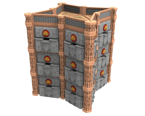 Damocles City Builder - Military Base - Modular Buildings & Full Biome