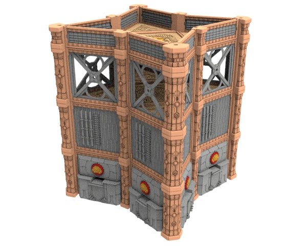 Damocles City Builder - Military Base - Modular Buildings & Full Biome