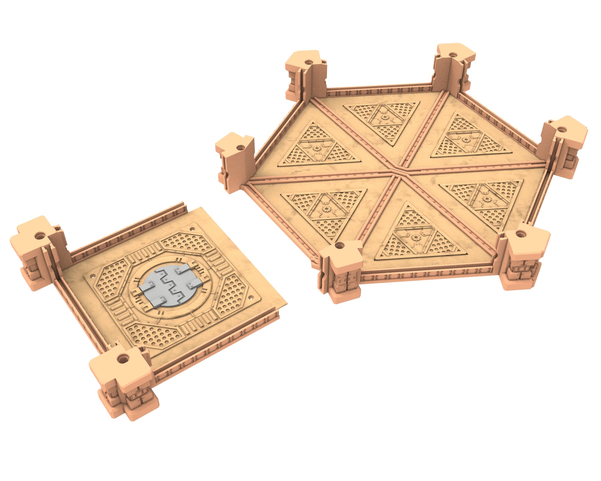 Damocles City Builder - Military Base - Modular Buildings & Full Biome