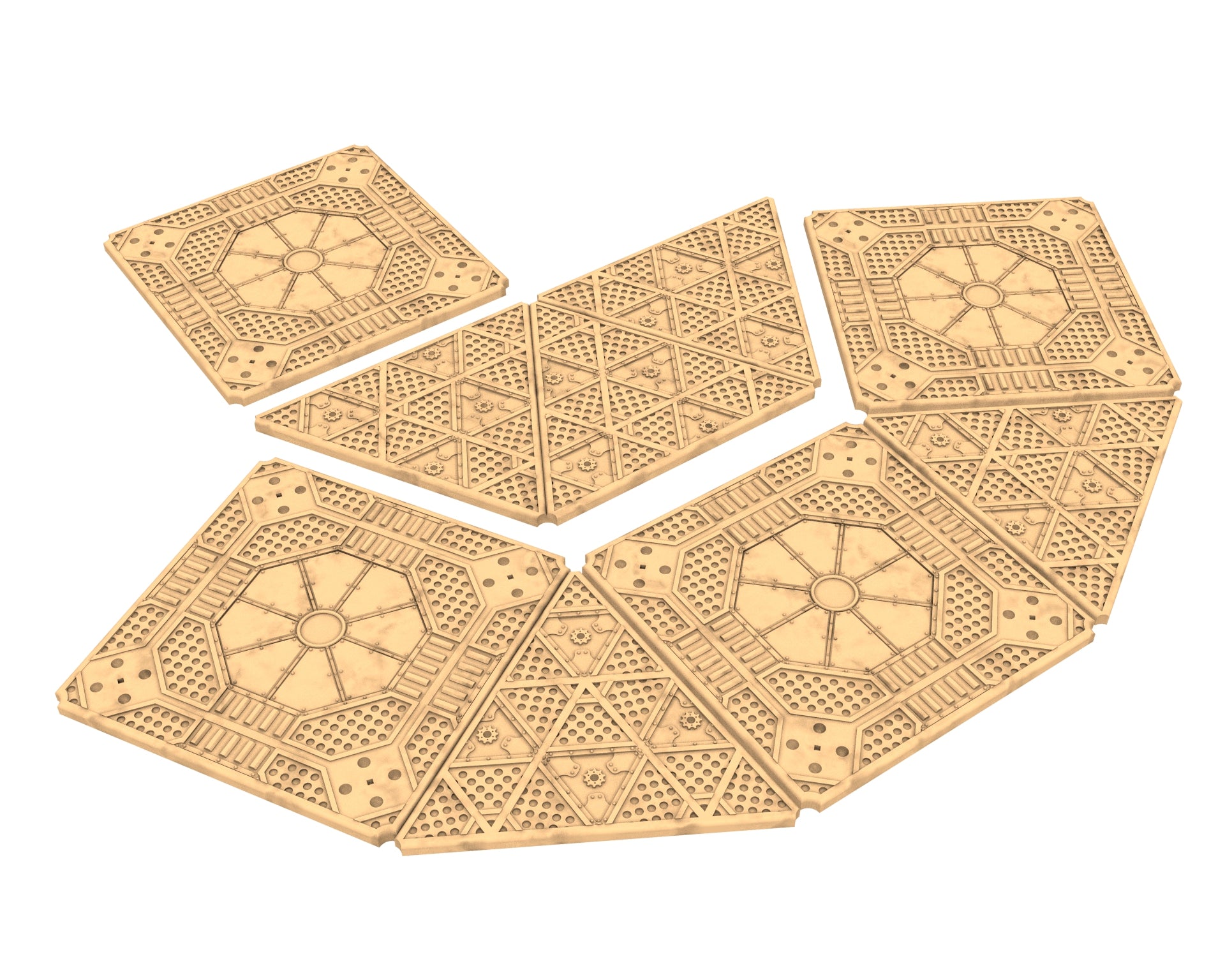 Damocles City Builder - Military Base - Modular Buildings & Full Biome