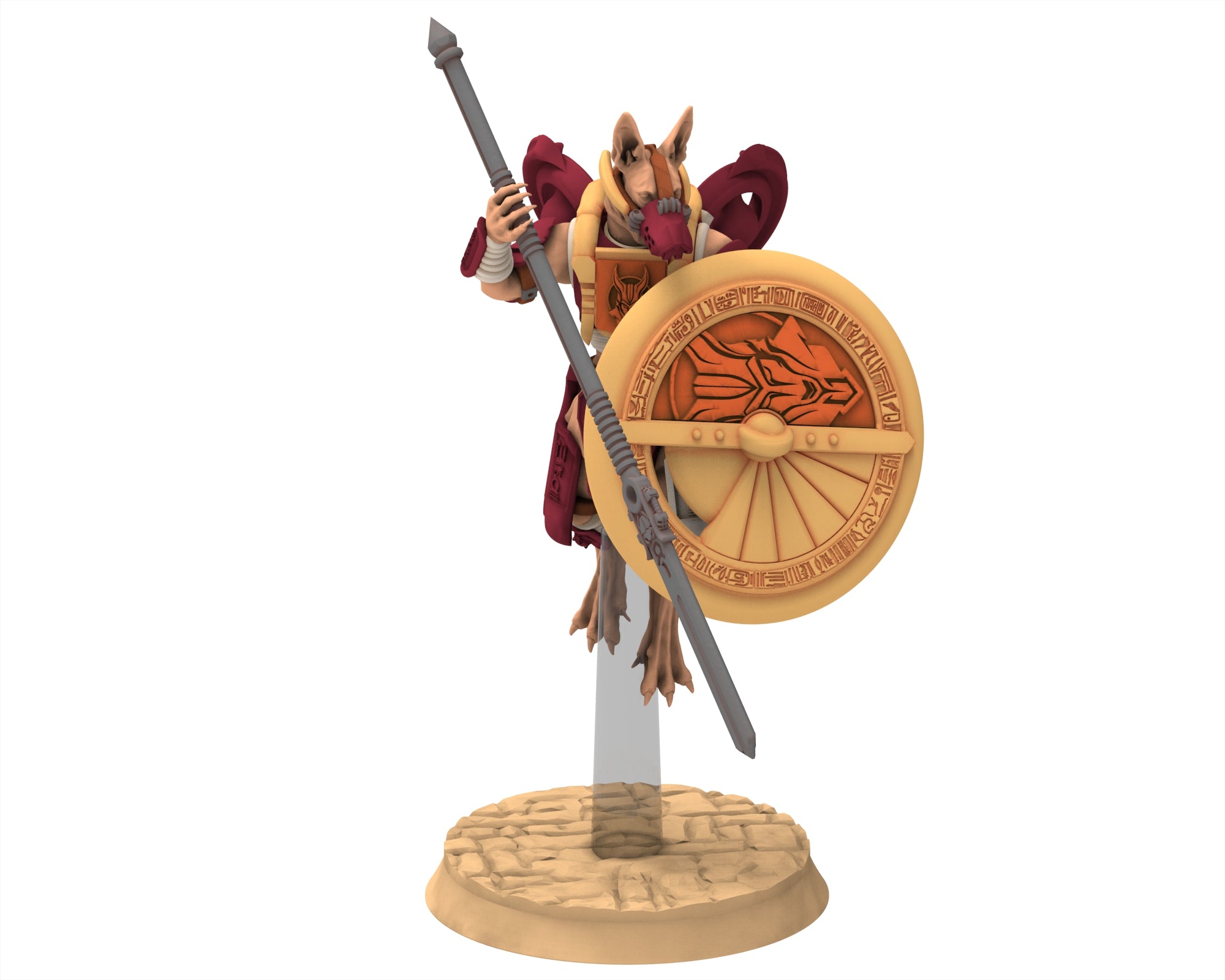 Ta-Khefet – Rathor | Elite Spearmen – Modular Greanan Infantry