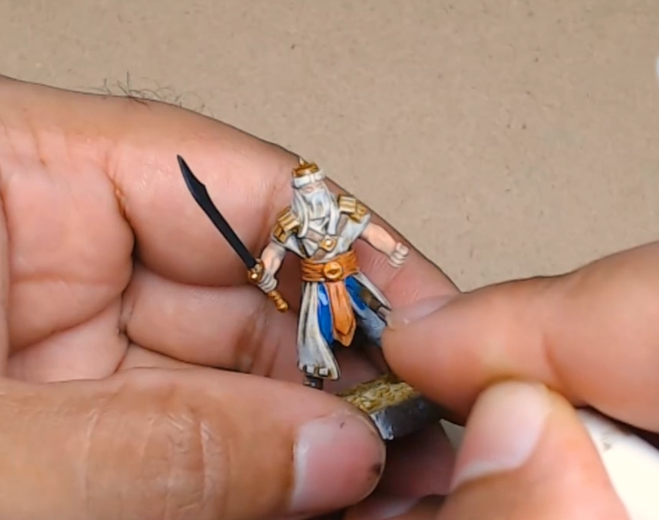 Harad - x5 Treasury Guards, Berber nomads, Harad Bedouin Arabs Sarazins miniatures for wargame D&D, Lotr... Quatermaster3D