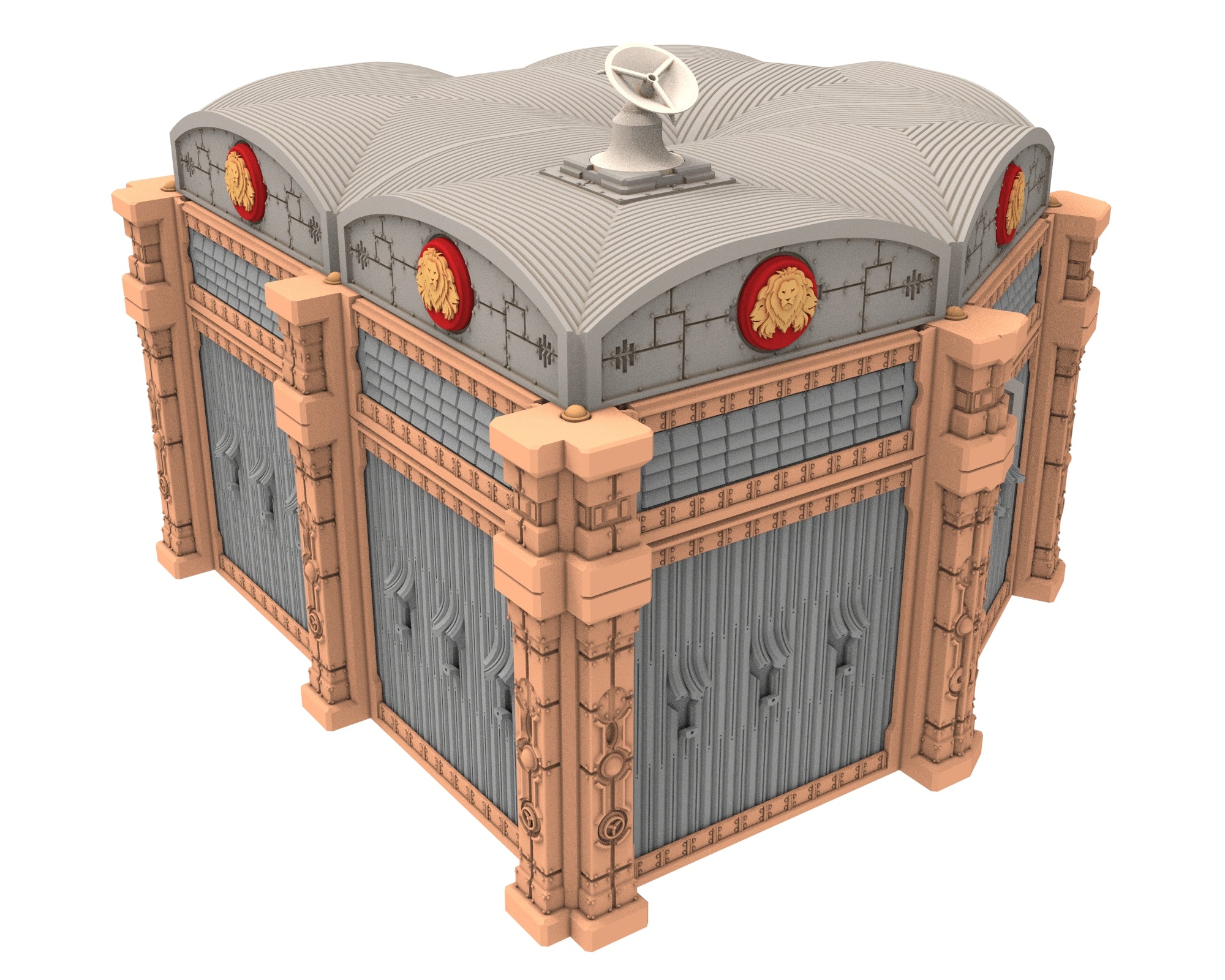 Damocles City Builder - Military Base - Modular Buildings & Full Biome