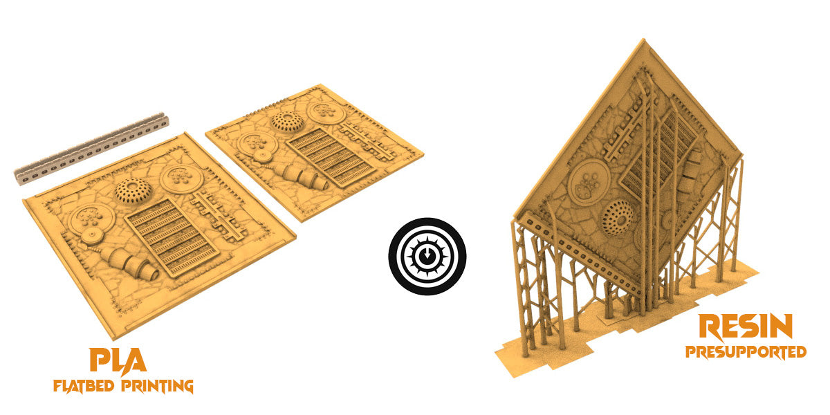 Damocles City Builder - Commercial Outpost - Modular Buildings & Full Biome