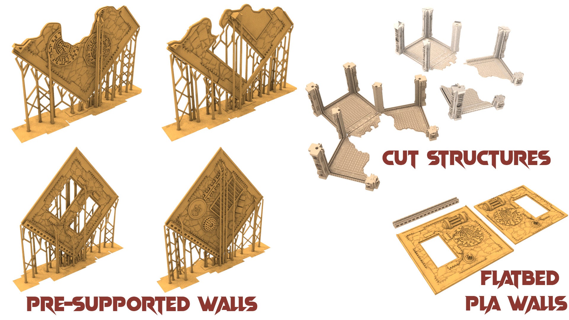 Damocles City Builder - Commercial Outpost - Modular Buildings & Full Biome