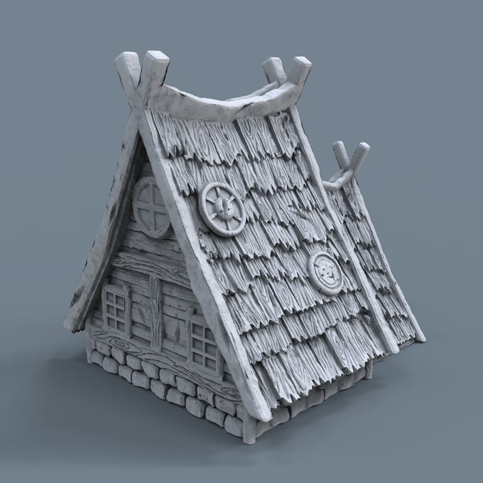 Viking Village - Your Own Norse Settlement! - x11 Buildings