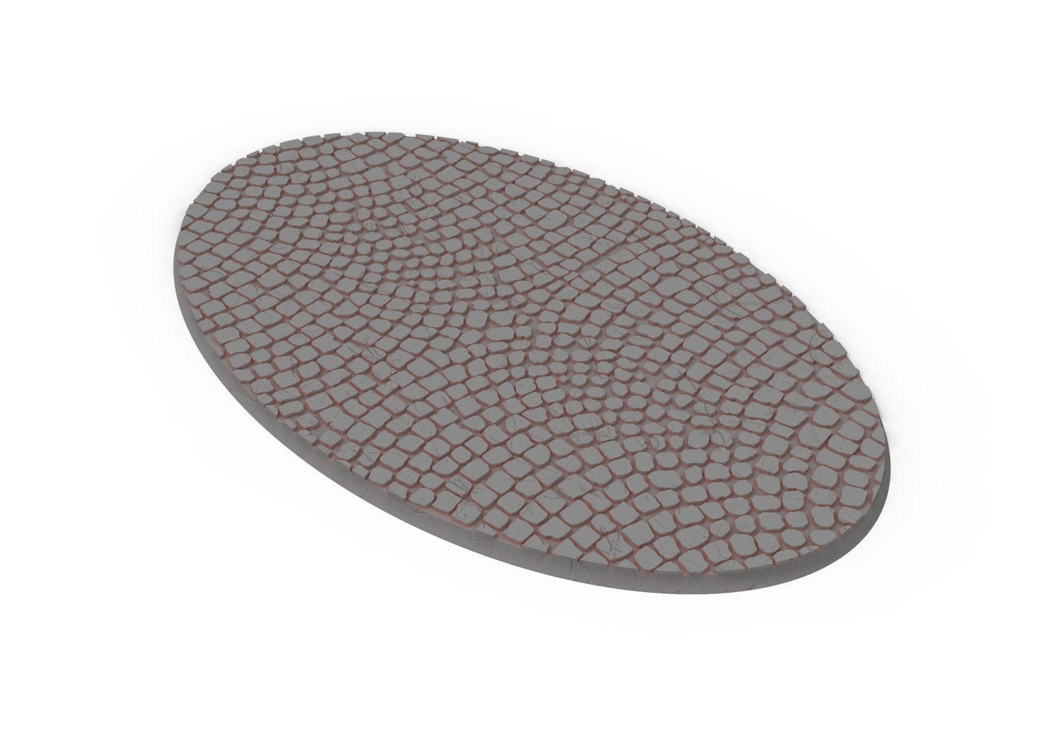 Civil - Textured Oval Bases, lot of 60mm to 170mm usable for saga, age of sigmar, confrontation, wargame...