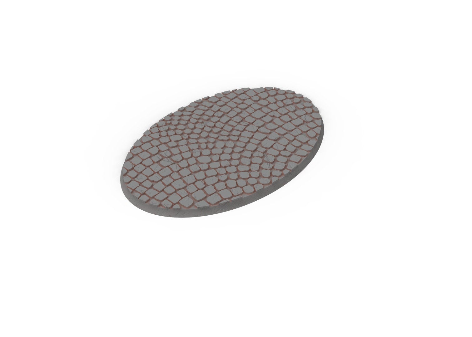 Civil - Textured Oval Bases, lot of 60mm to 170mm usable for saga, age of sigmar, confrontation, wargame...