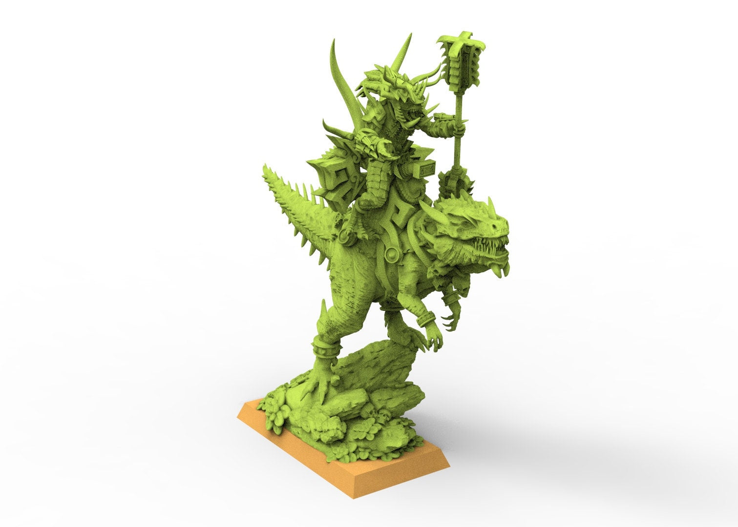 Lost temple - Saurian raptor riders lizardmen usable for Oldhammer, battle, king of wars, 9th age