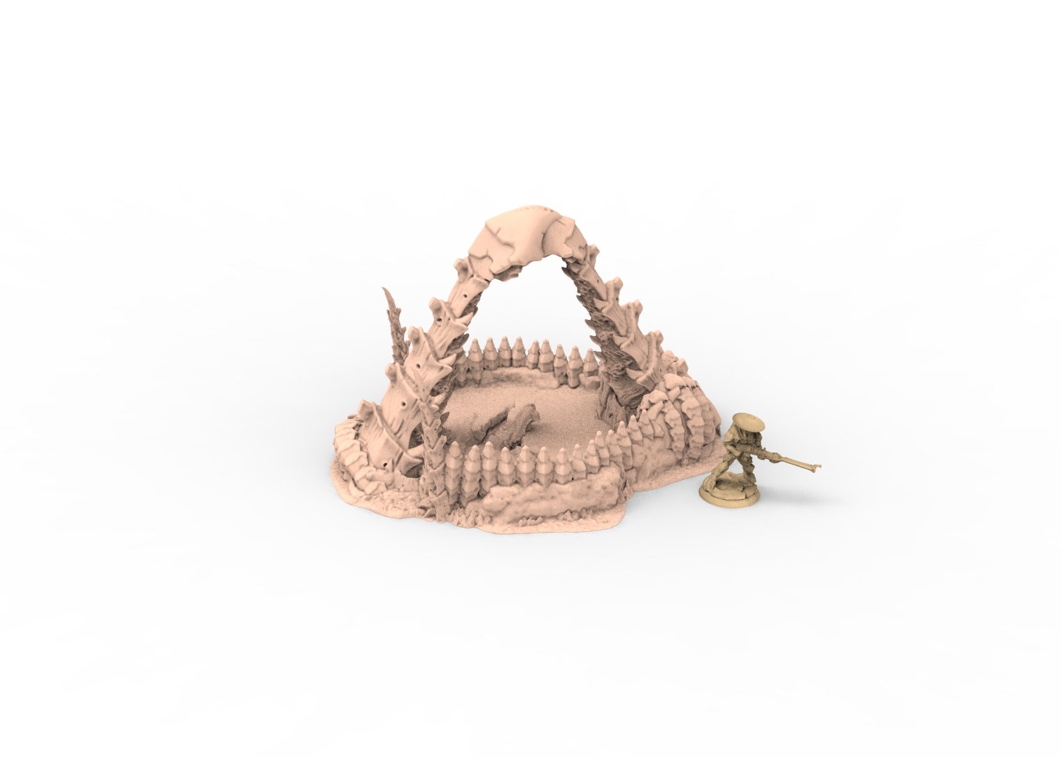 Fukai 41-50 Forest usable for tyranids, warmachine, infinity, scifi wargame...