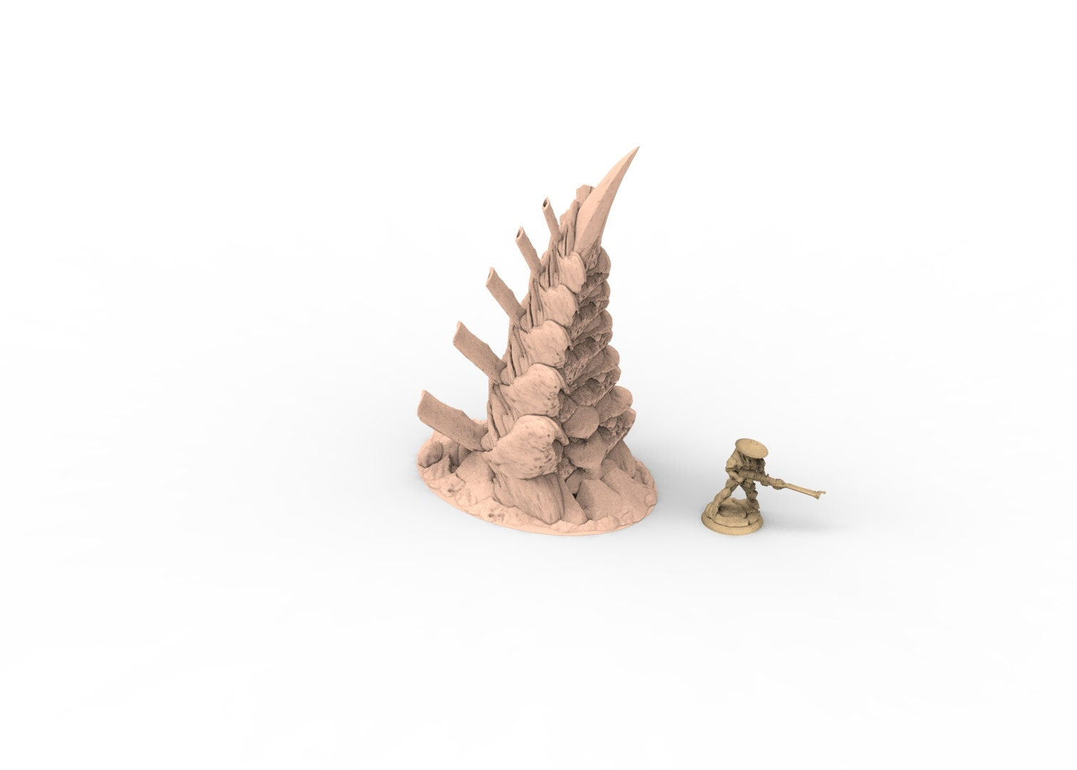 Fukai 41-50 Forest usable for tyranids, warmachine, infinity, scifi wargame...