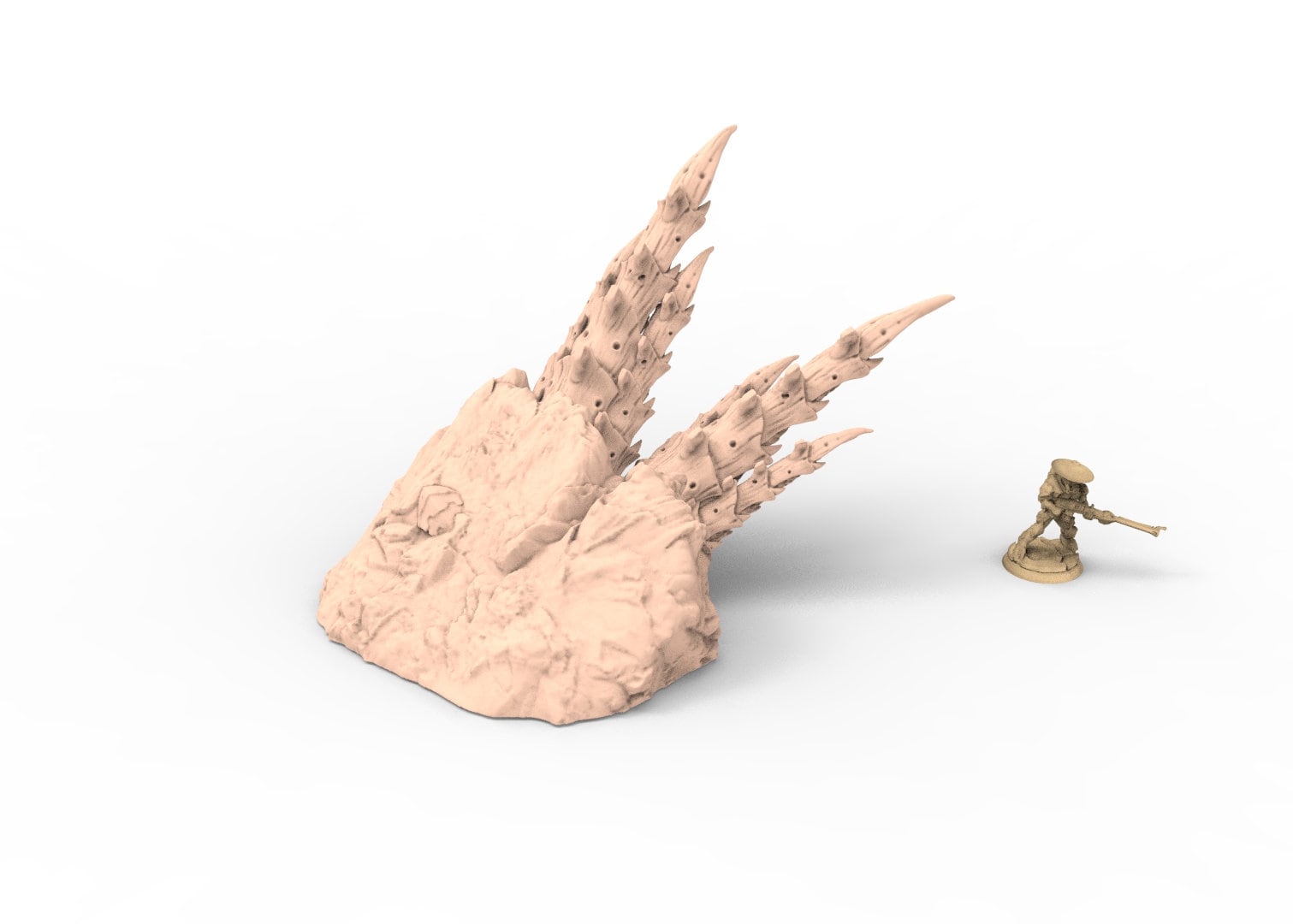 Fukai 61-70 Forest usable for tyranids, warmachine, infinity, scifi wargame...