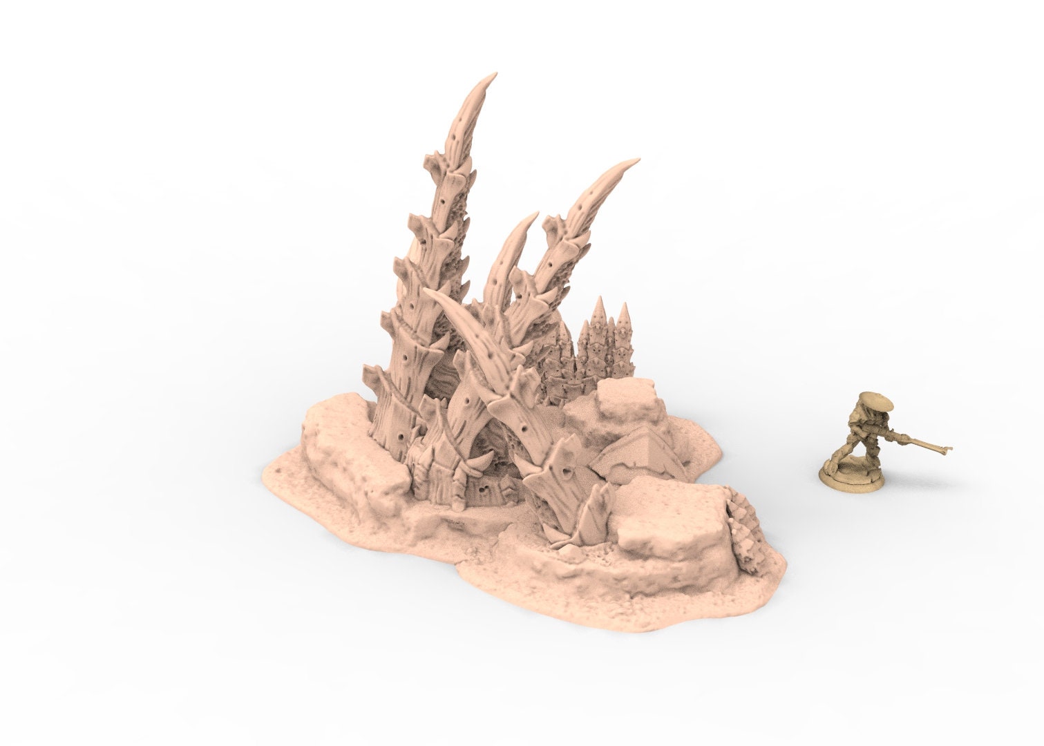 Fukai 81-90 Forest usable for tyranids, warmachine, infinity, scifi wargame...