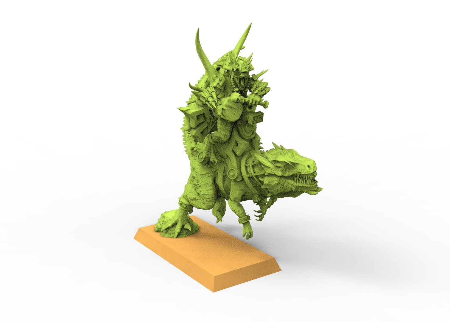 Lost temple - Saurian raptor riders lizardmen usable for Oldhammer, battle, king of wars, 9th age