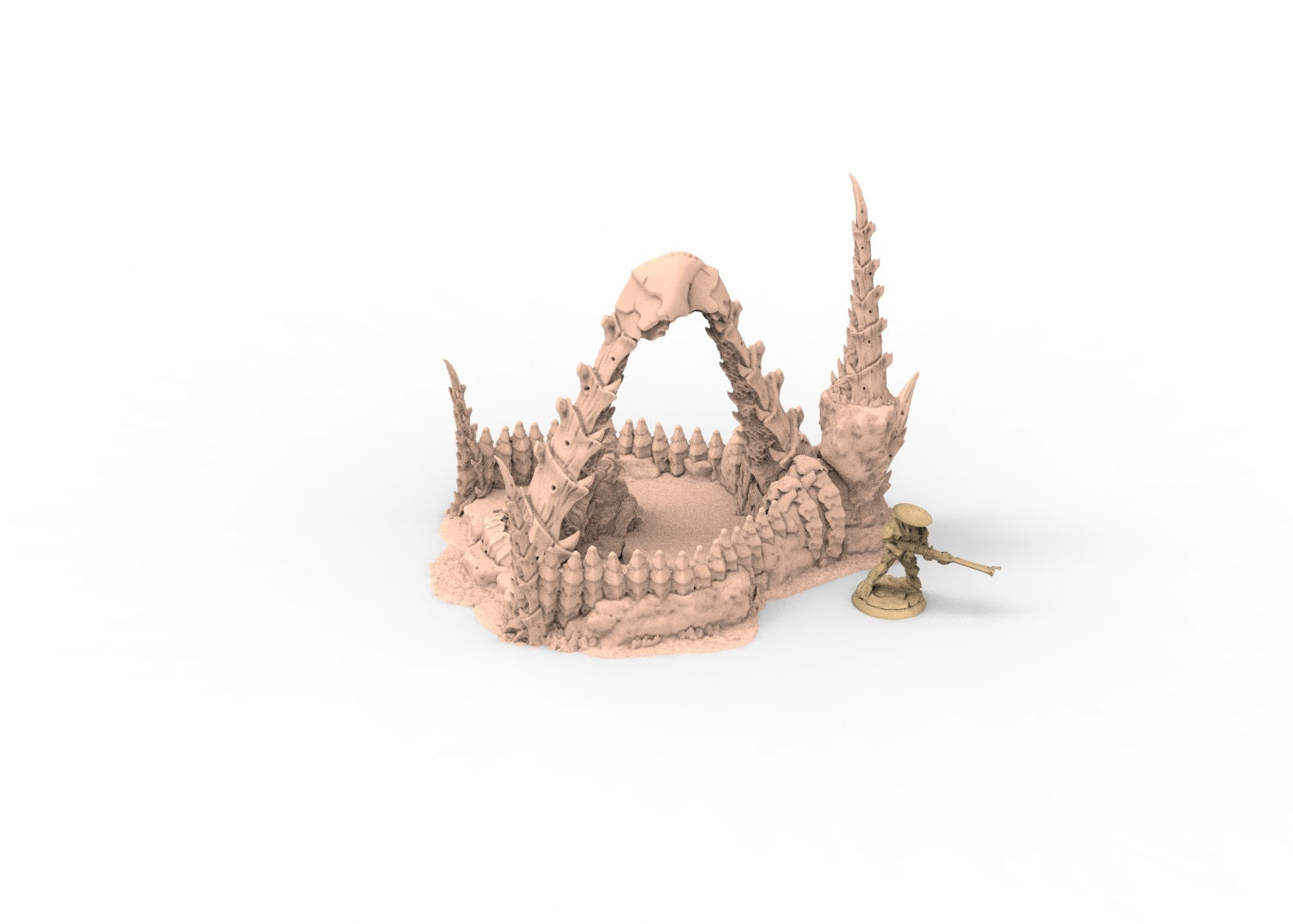 Fukai 41-50 Forest usable for tyranids, warmachine, infinity, scifi wargame...