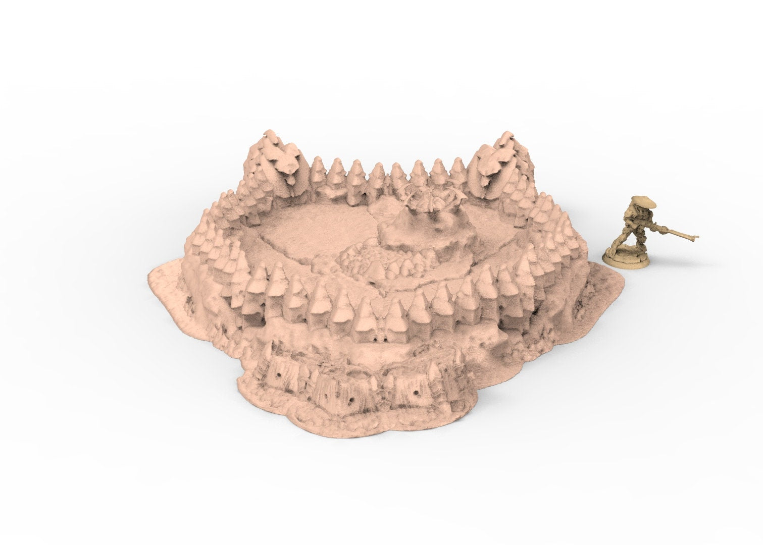 Fukai 61-70 Forest usable for tyranids, warmachine, infinity, scifi wargame...