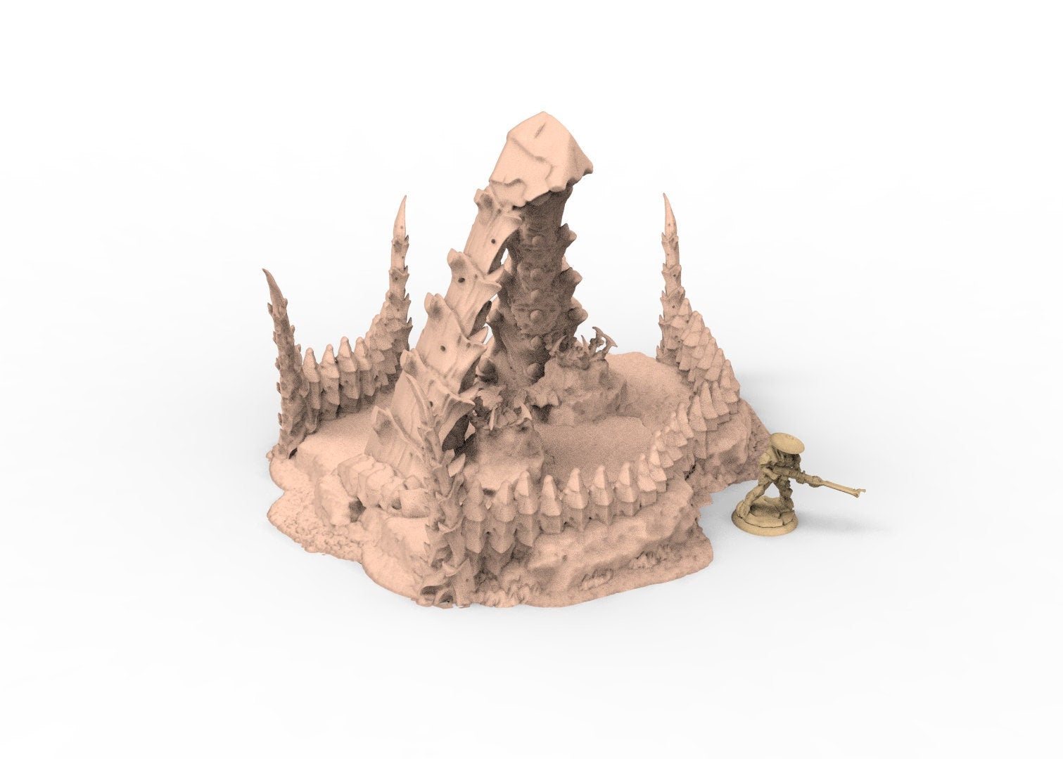 Fukai 91-100 Forest usable for tyranids, warmachine, infinity, scifi wargame...