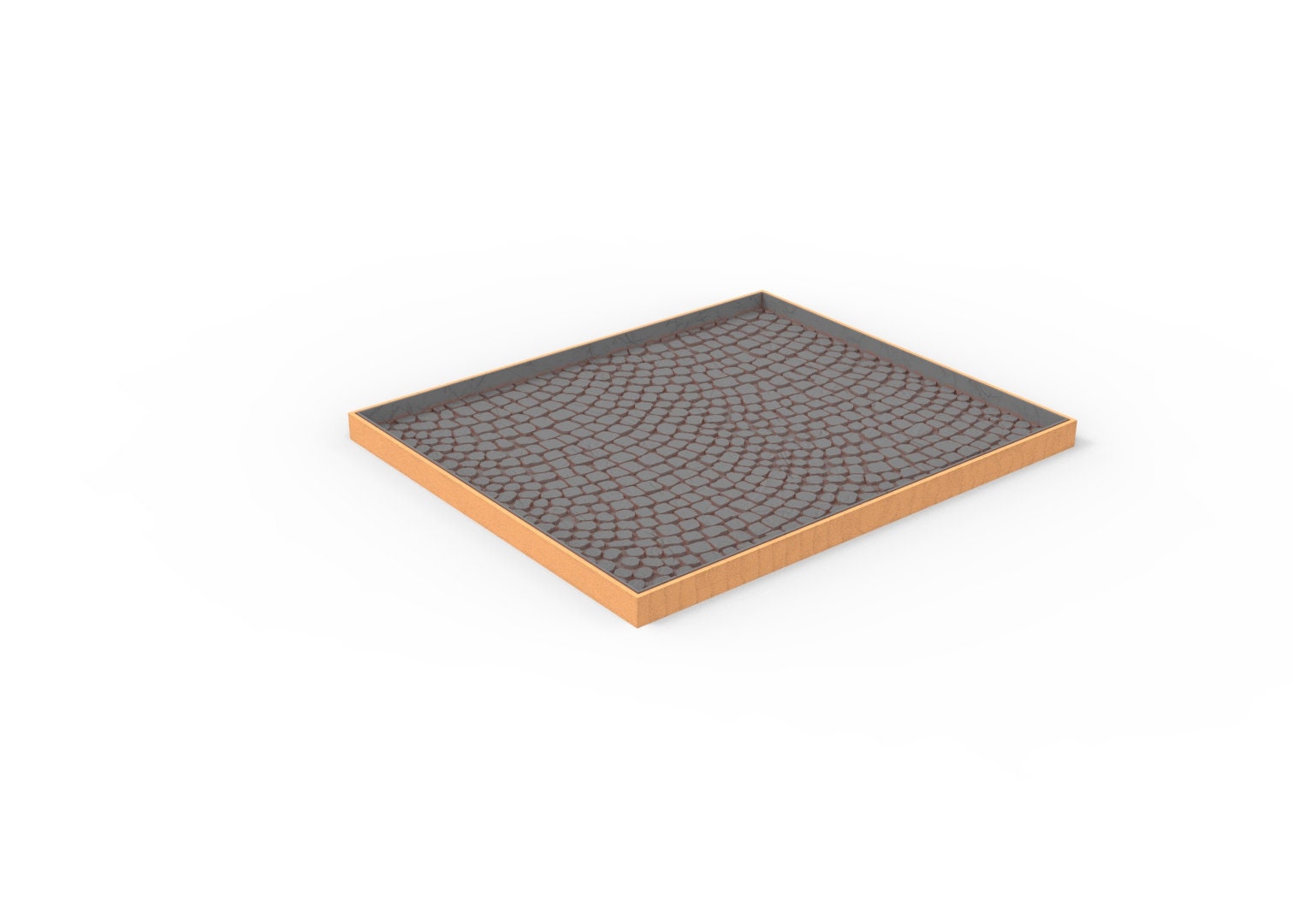 Civil - Pavement movement trays usable for Oldhammer, 9th age, King of war, Donjon et dragon, Confrontation, wargame...