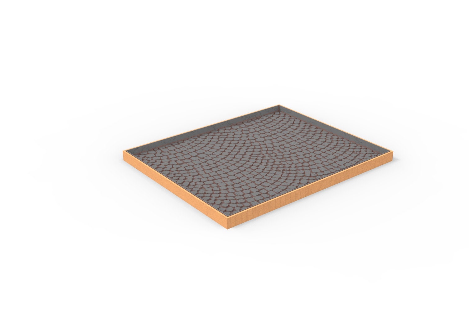 Civil - Pavement movement trays usable for Oldhammer, 9th age, King of war, Donjon et dragon, Confrontation, wargame...