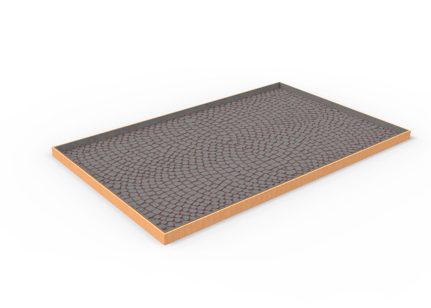 Civil - Pavement movement trays usable for Oldhammer, 9th age, King of war, Donjon et dragon, Confrontation, wargame...