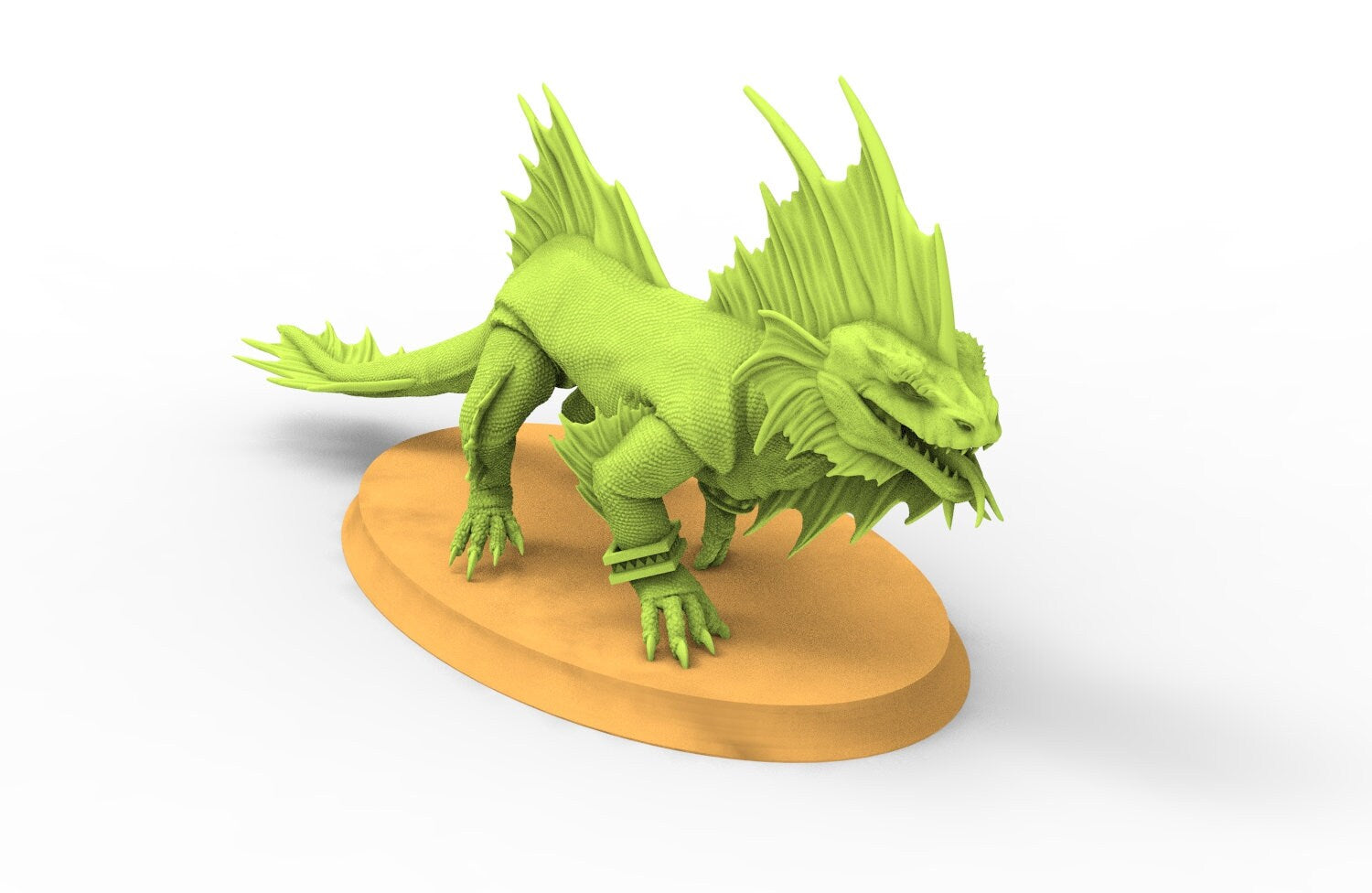 Lost temple - Salamander lizardmen from the East usable for Oldhammer, battle, king of wars, 9th age