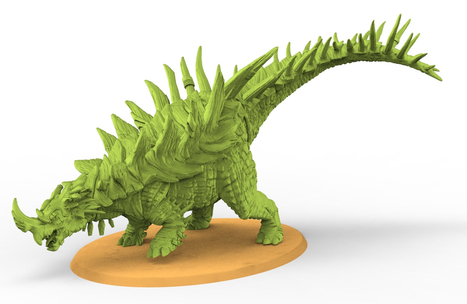 Lost temple - Skinks sur Stegosaurus lizardmen usable for AOS, Oldhammer, battle, king of wars, 9th age