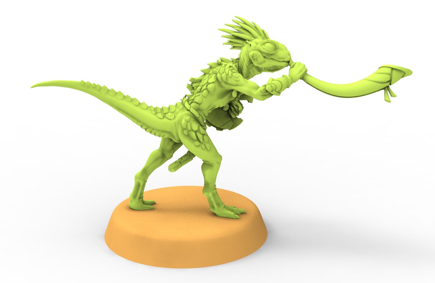Commanding Lizard Lost temple - Skink Command group lizard men from the East usable for