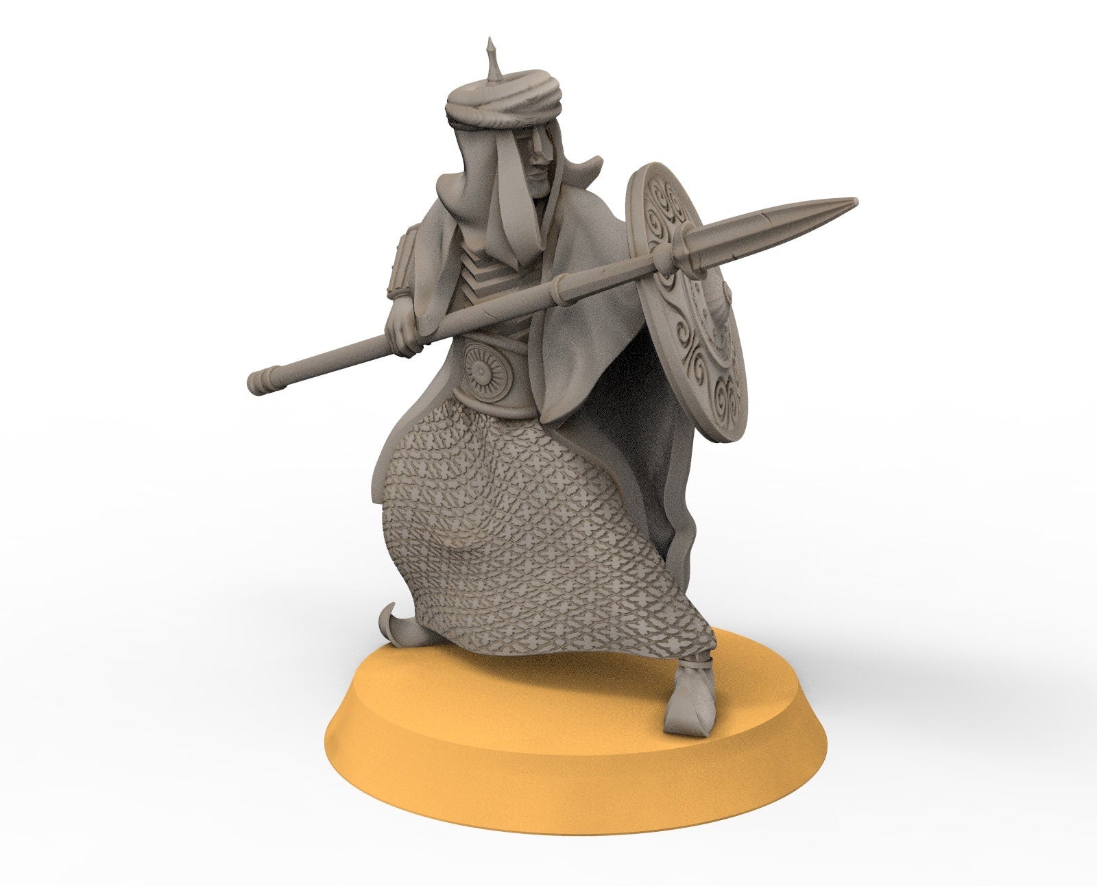 Harad - Desert warriors, Eastern men lancers