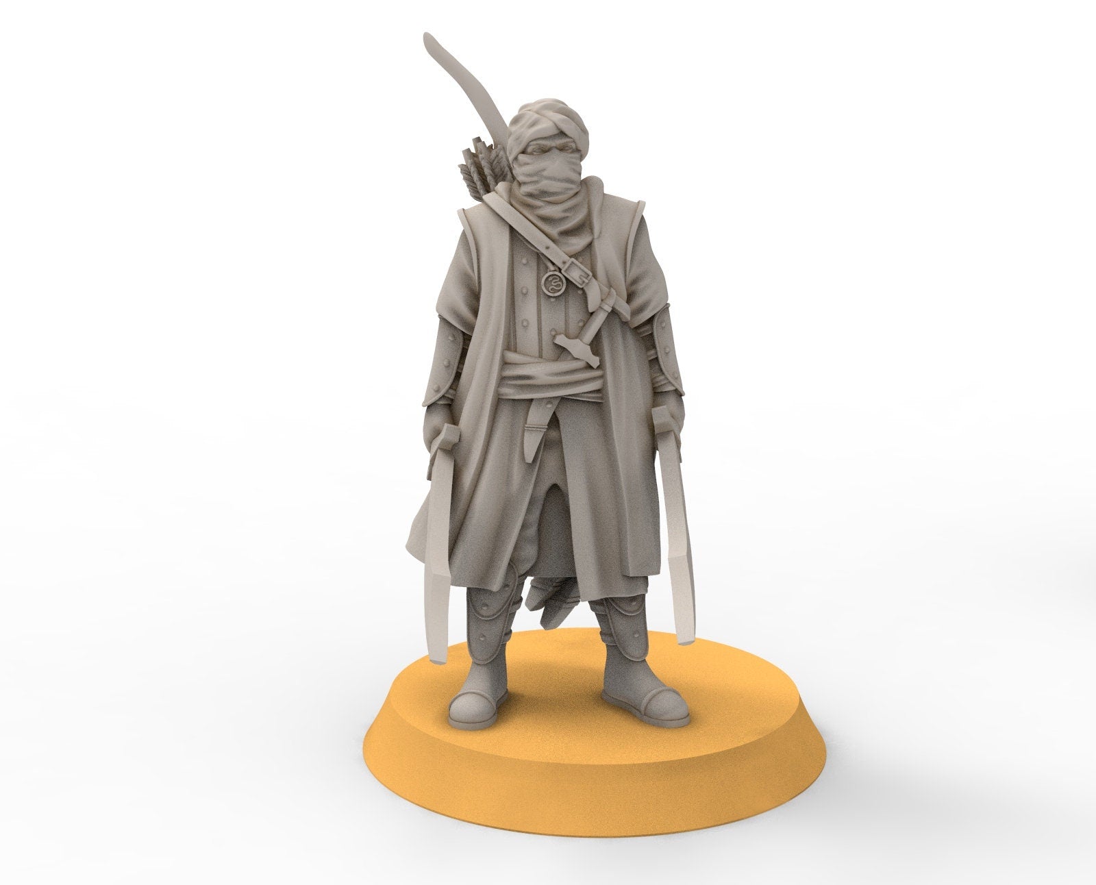 Harad - Desert warriors, Southern Elite ninja, Berber nomads, Harad Bedouin Arabs Sarazins miniatures for wargame D&D, Lotr...