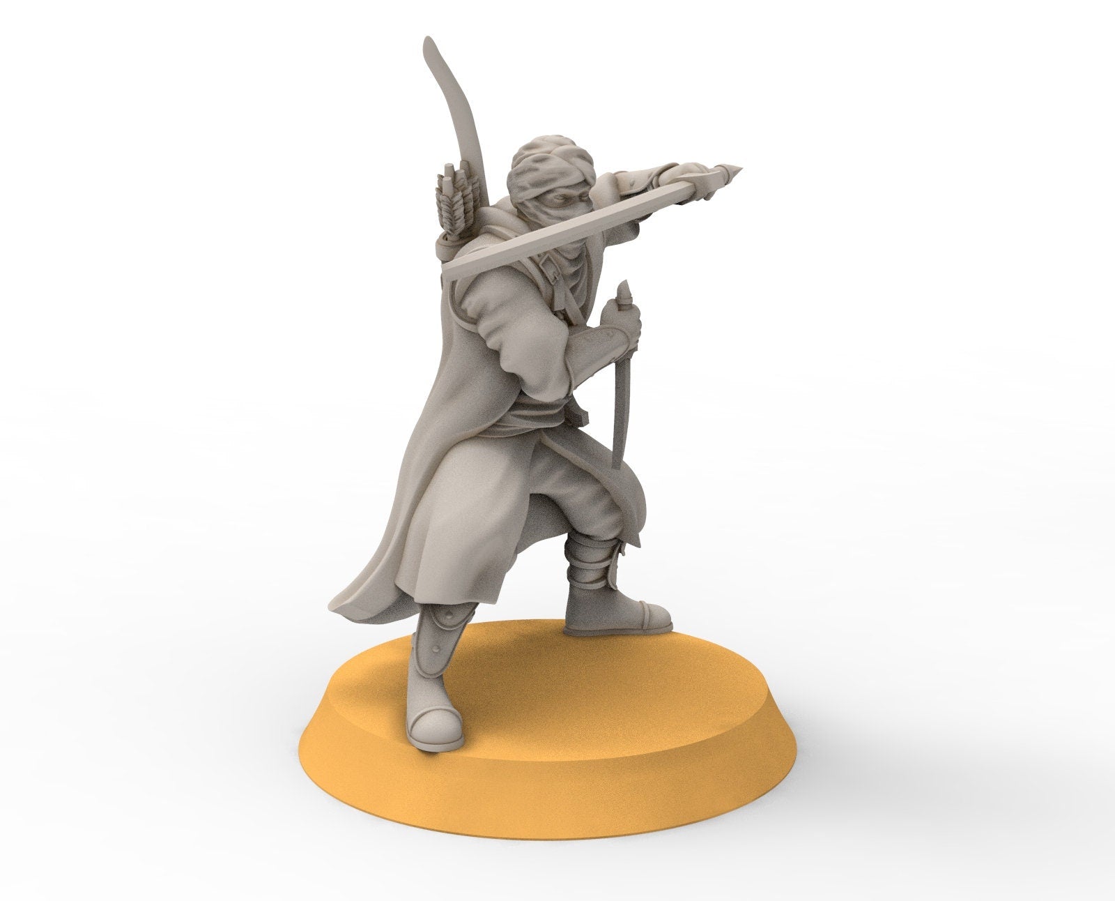 Harad - Desert warriors, Southern Elite ninja, Berber nomads, Harad Bedouin Arabs Sarazins miniatures for wargame D&D, Lotr...