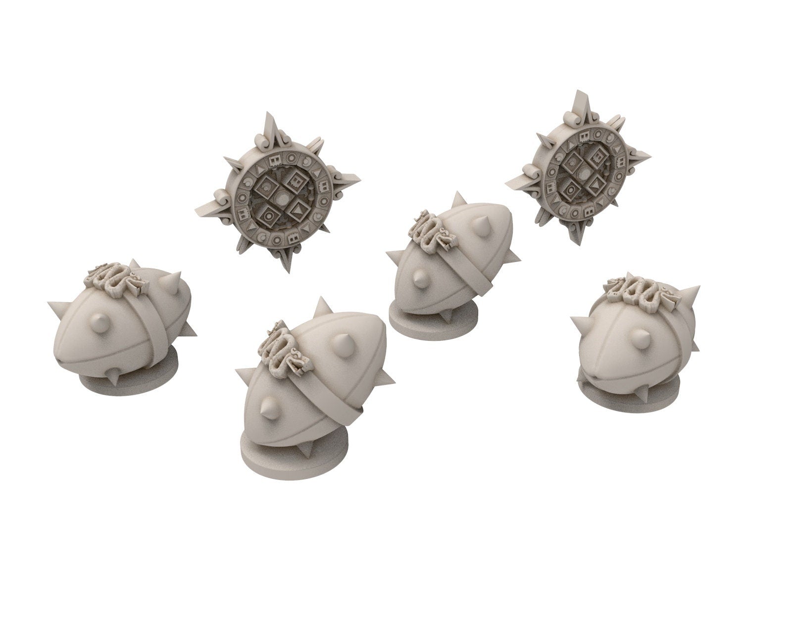 Lost temple - Full Team of lizardmen usable for Blood Bowl