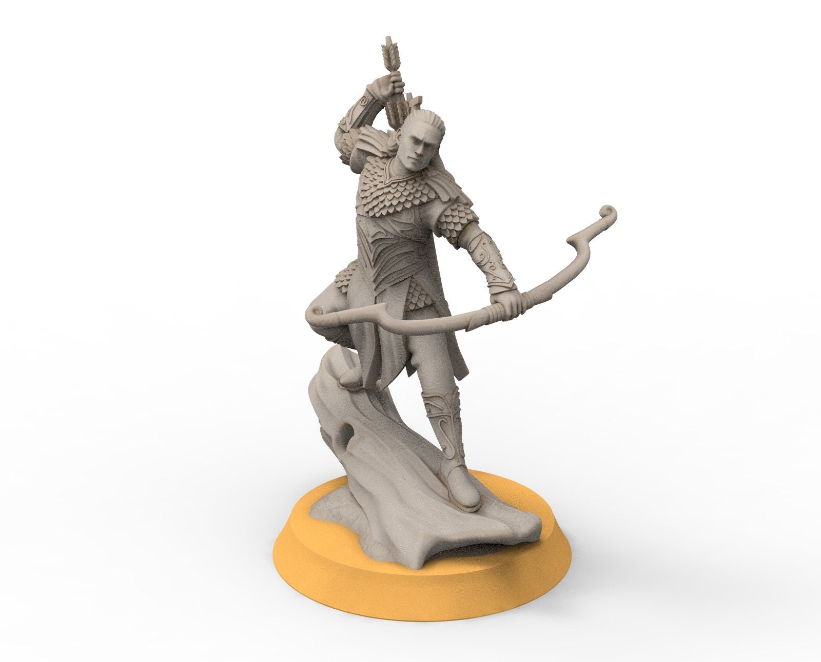 Darkwood - Prince Leingel, Middle rings miniatures pour wargame D&D, SDA...