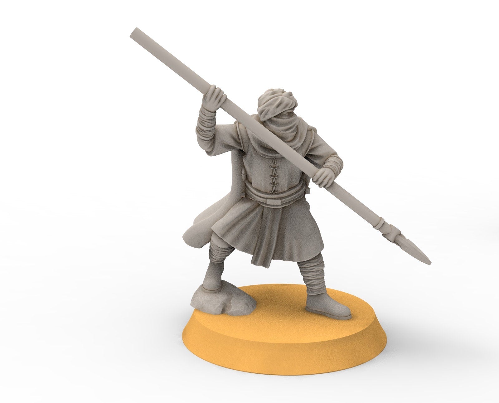 Harad - Desert warriors, southern men lancers, Berber nomads, Harad Bedouin Arabs Sarazins miniatures for wargame D&D, Lotr...